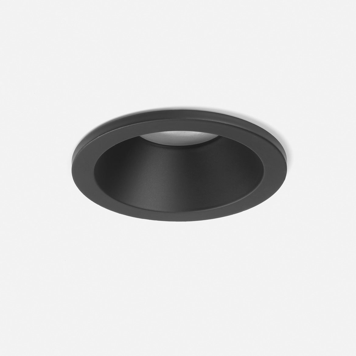 Deckeneinbauleuchte Minima Round Ø 8,5 cm schwarz 1-flammig rund