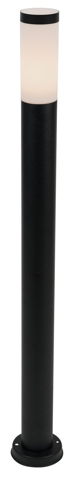 Pollerleuchte Larisa, E27, IP44, Höhe 105 cm, schwarz