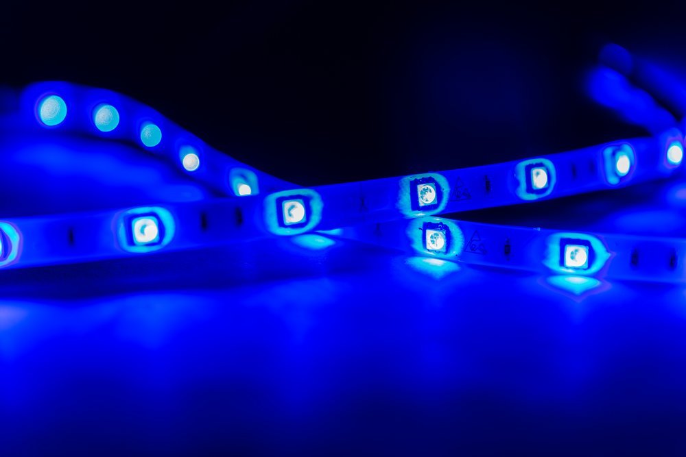 Möbelleuchte LED Strip 2er-Set Länge 50 cm weiß 1-flammig rechteckig