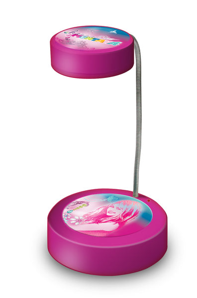 Kinder Nachttischlampe Hannah Montana Höhe 22,5 cm pink 1-flammig rund