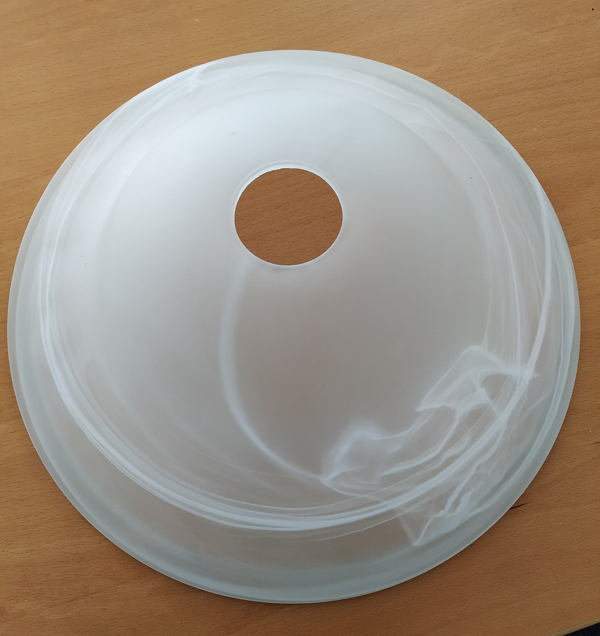 Honsel Ersatzglas zu Pomo Ø 40 cm weiß rund