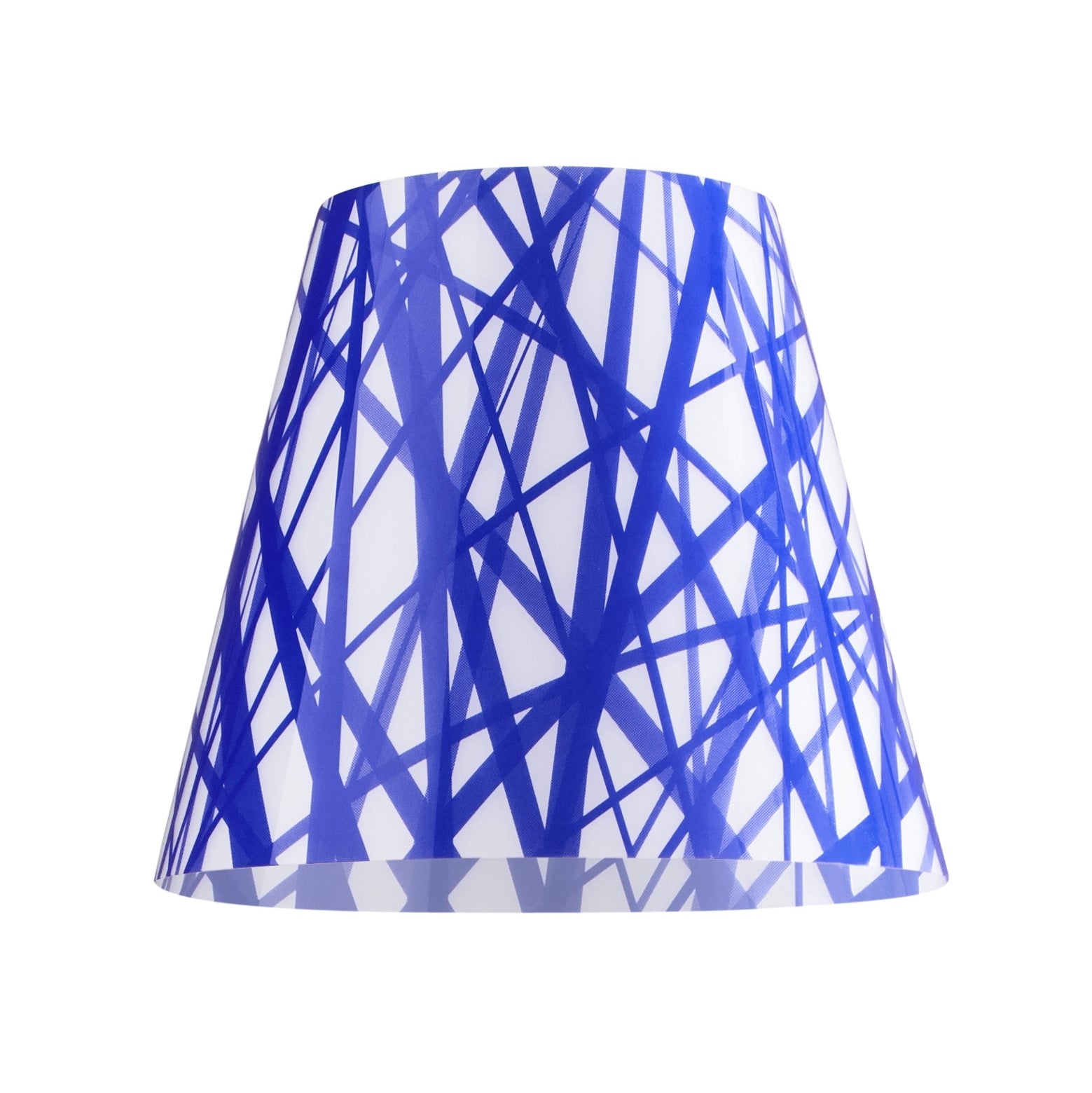 Zubehör Blue Lines Design-Lampenschirm