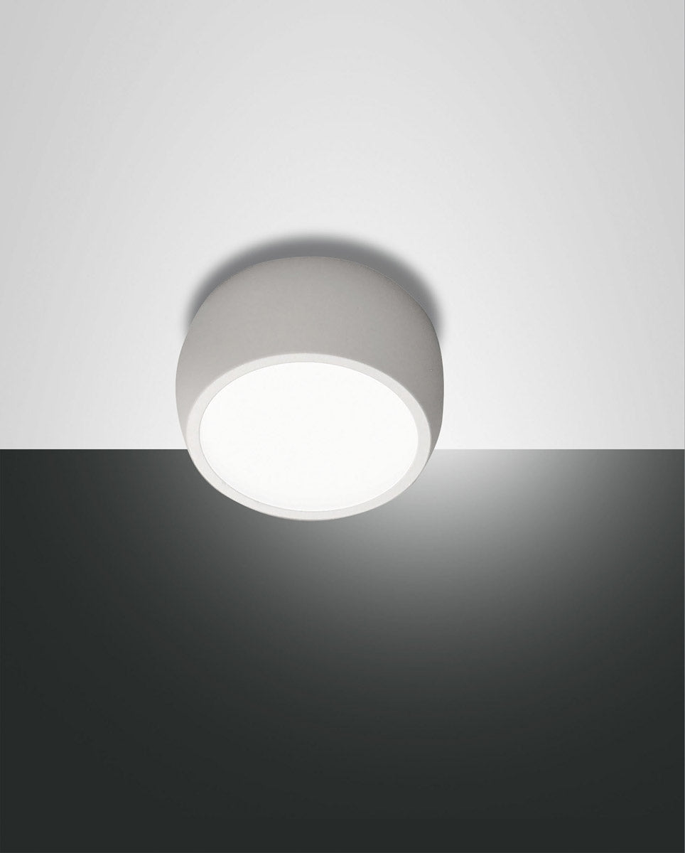 Leuchte Vasto LED, Weiss, Acrylglas, teilsatiniert, 630lm, 7W