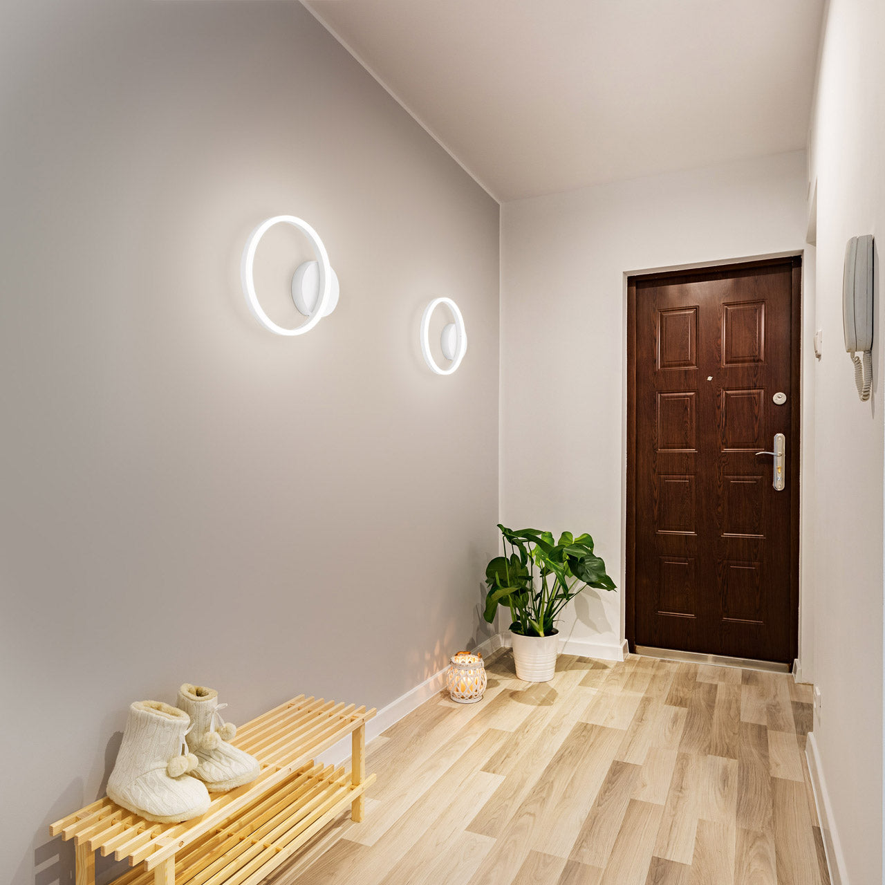 Leuchte Giotto, Wandleuchte, LED, 1x18W