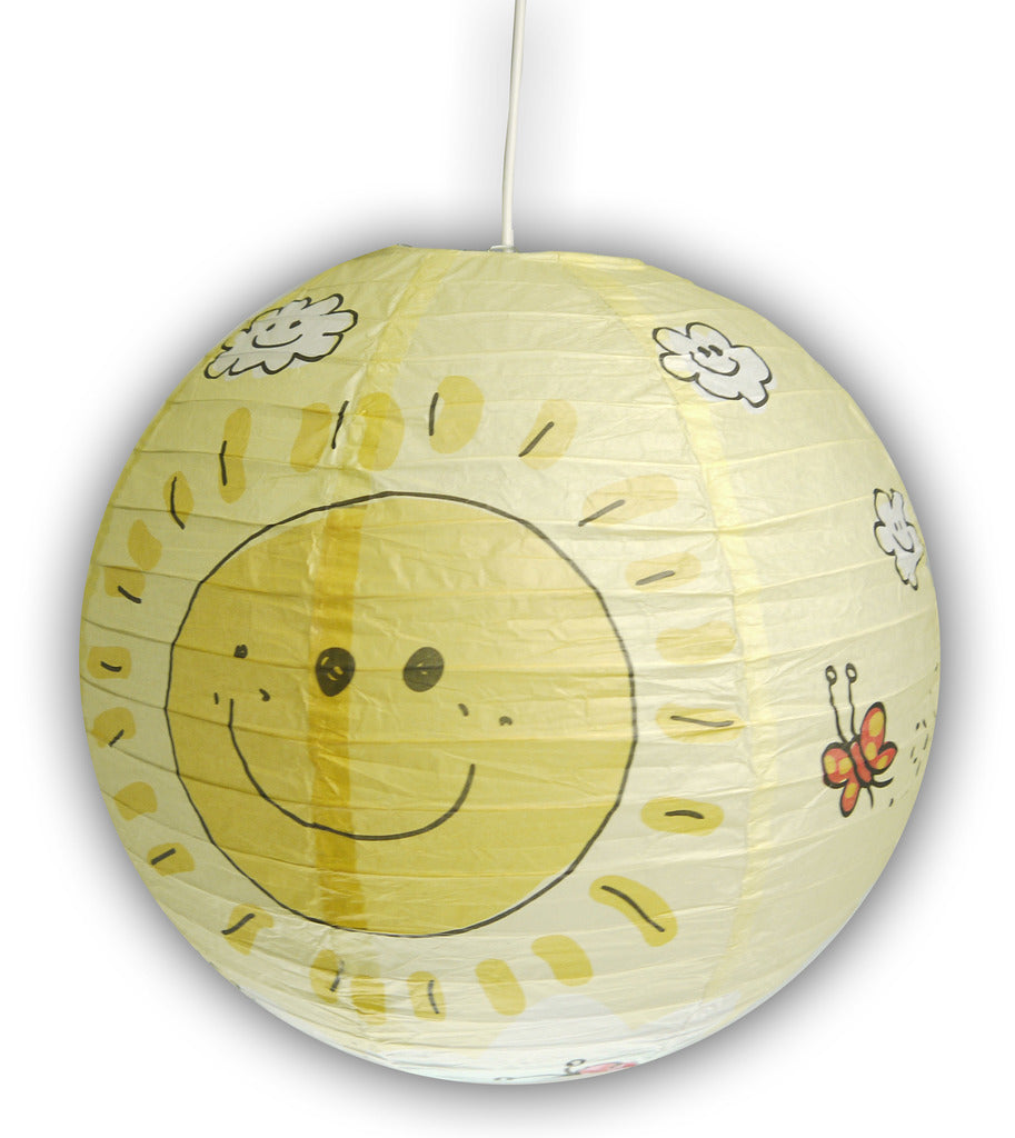 Lampenschirm Papierballon Sunny
