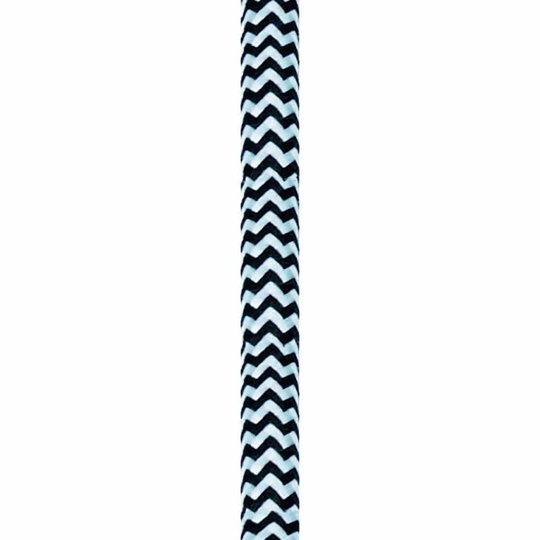 Kabel Kabel Länge 25 M schwarz-weiß zylinderförmig