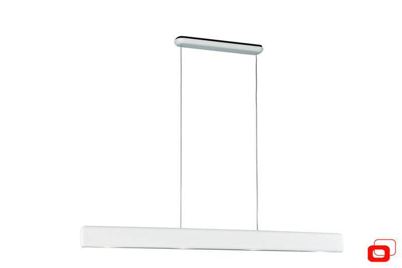 Designerleuchte Dolinea, 4-flammig, LED, Länge 129,9 cm, weiß