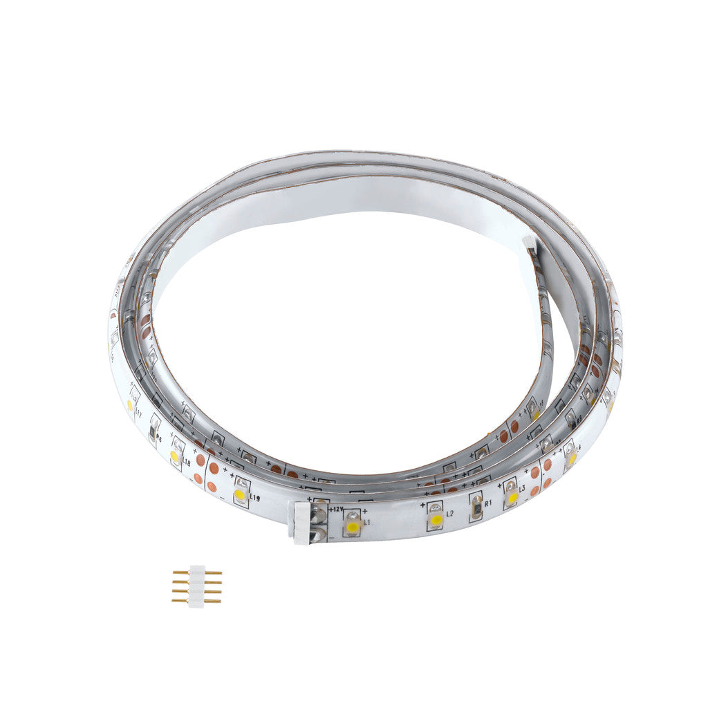 einfarbiger LED Strip Led Stripes-Module Länge 5 M weiß 1-flammig rechteckig