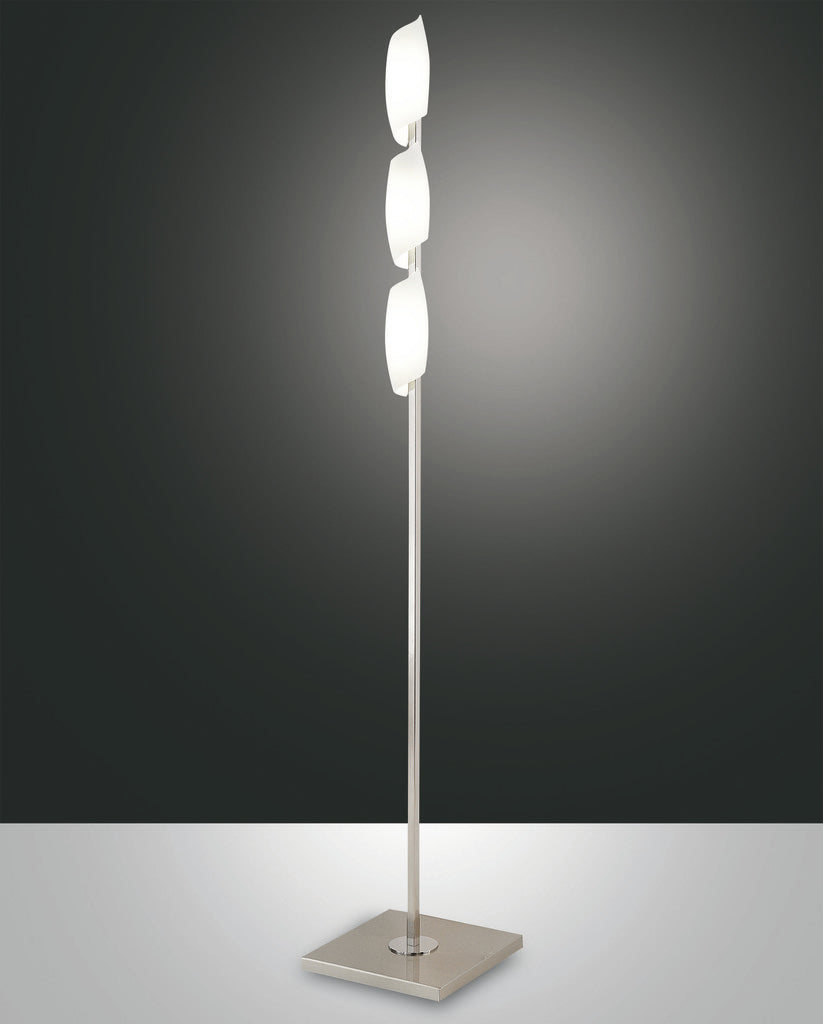 Leuchte Roxie Höhe 155 cm chrom 1-flammig rund