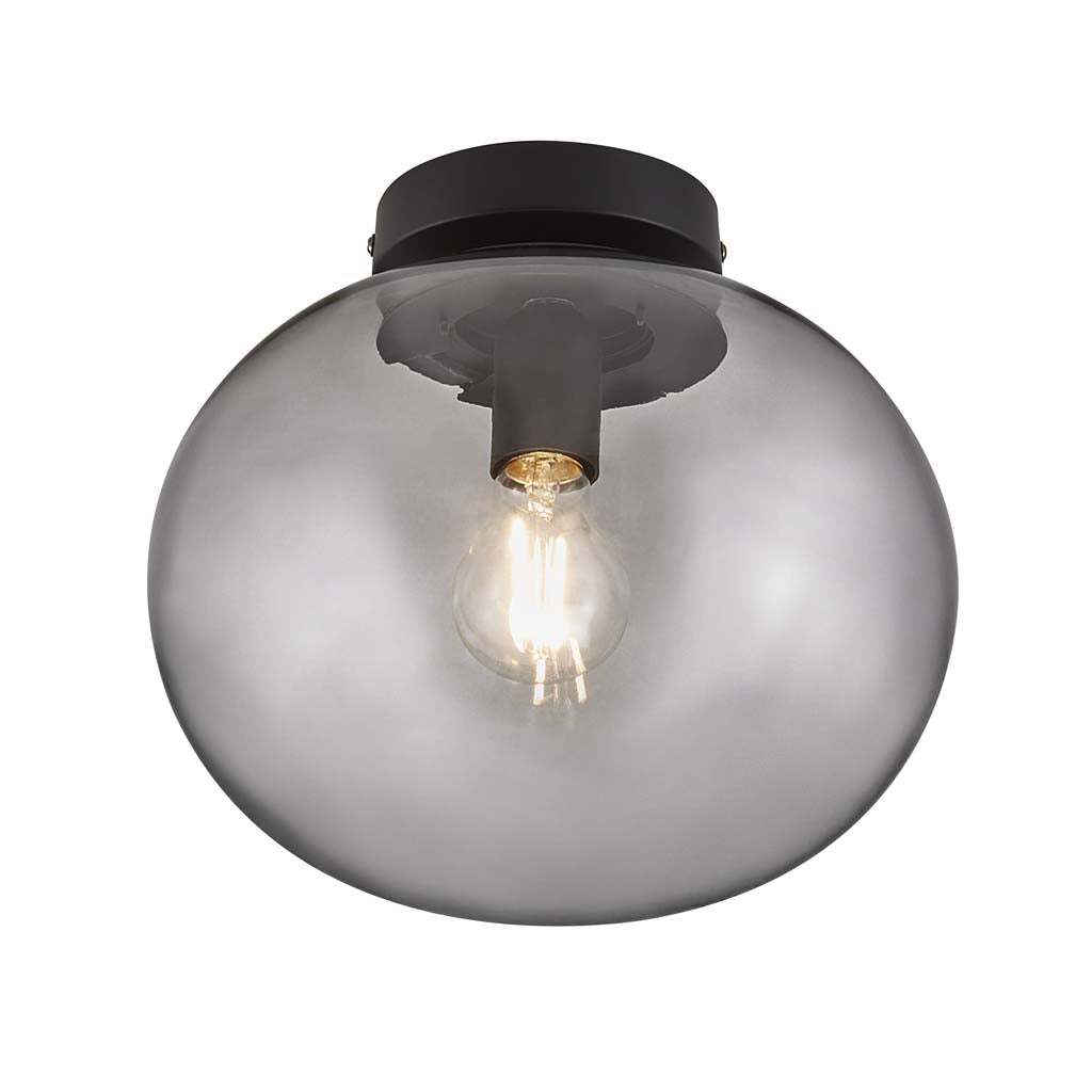 Leuchte Alton Ø 27,5 cm schwarz 1-flammig kugelförmig B-Ware