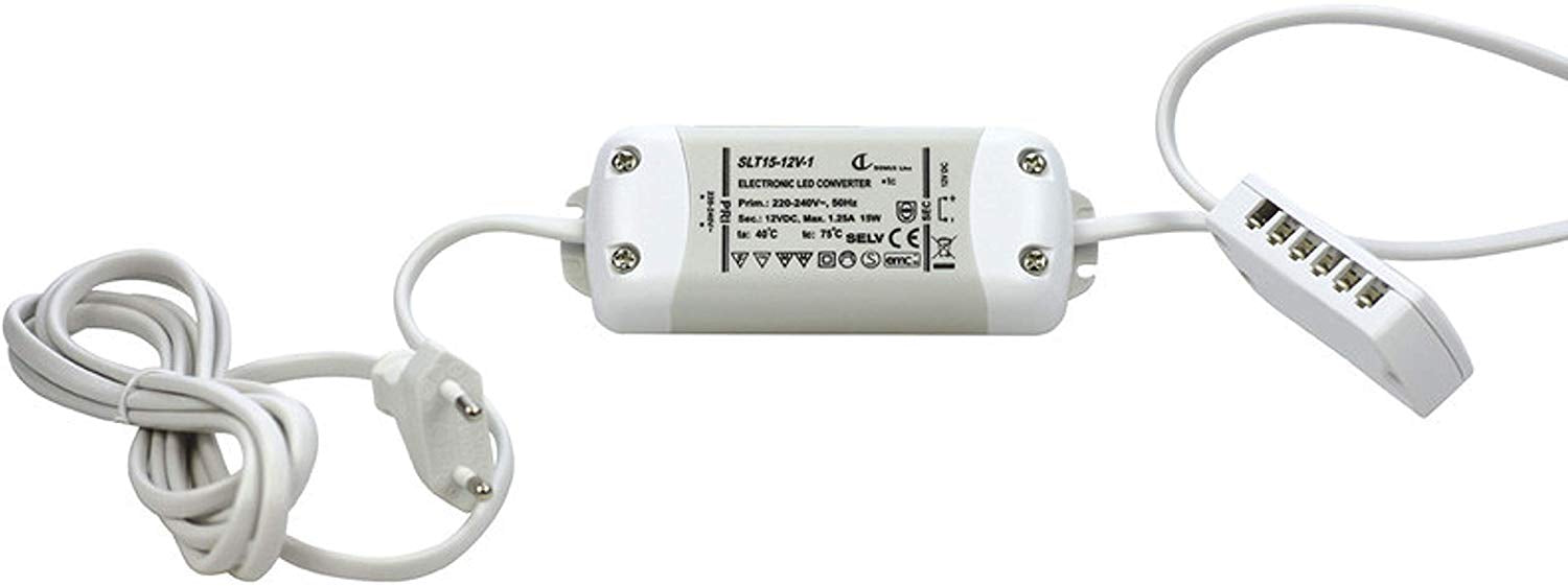 Heitronic Zubehör Vorschaltgeräte LED Vorschaltgerät Breite 11 cm weiß rechteckig