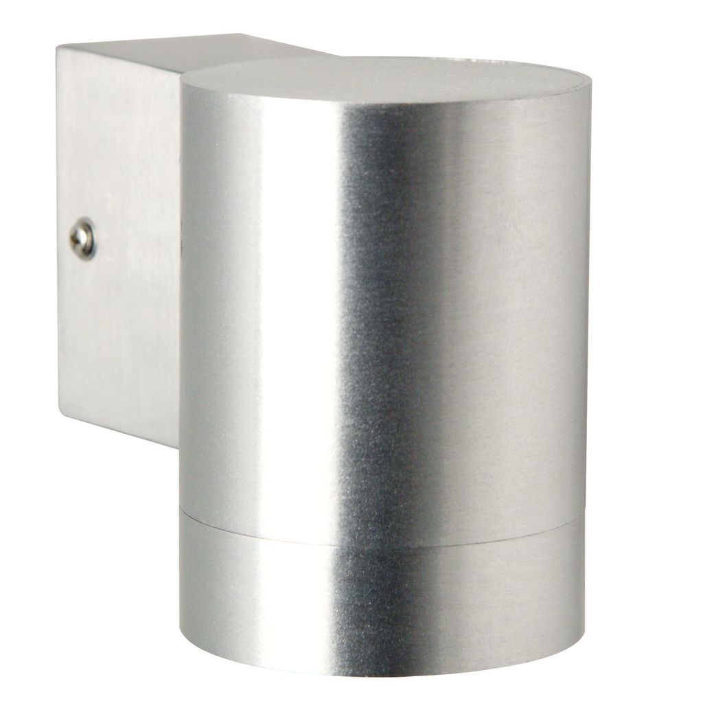 Leuchte Tin Maxi Höhe 10,5 cm metallisch 1-flammig zylinderförmig